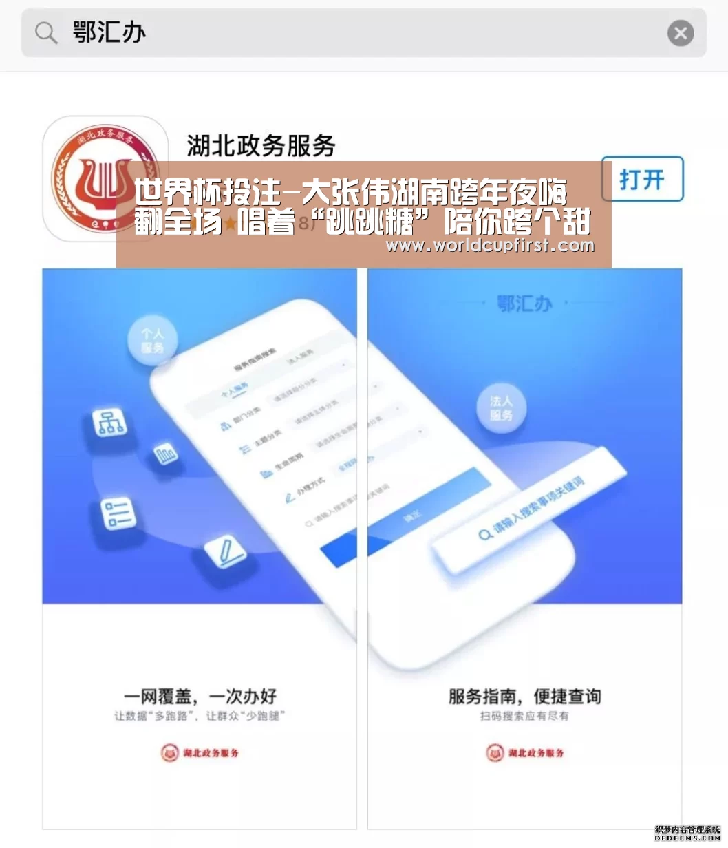 世界杯投注-大张伟湖南跨年夜嗨翻全场 唱着“跳跳糖”陪你跨个甜蜜年(图1) 世界杯买球网站